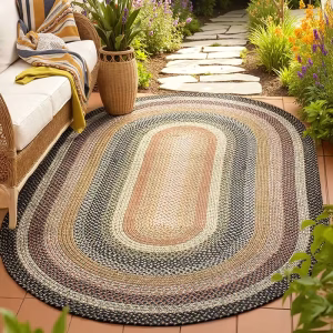 Washable Outdoor Woven Rug Series