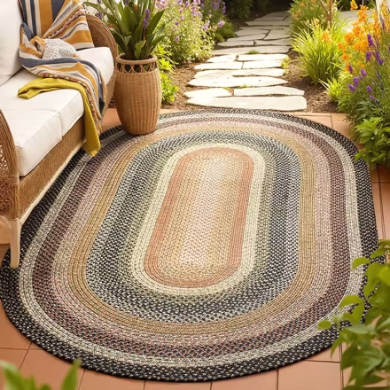 Washable Outdoor Woven Rug Series