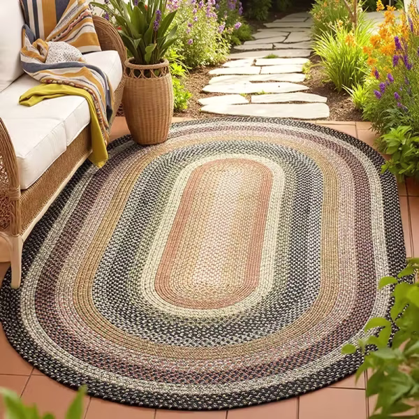 Washable Outdoor Woven Rug Series