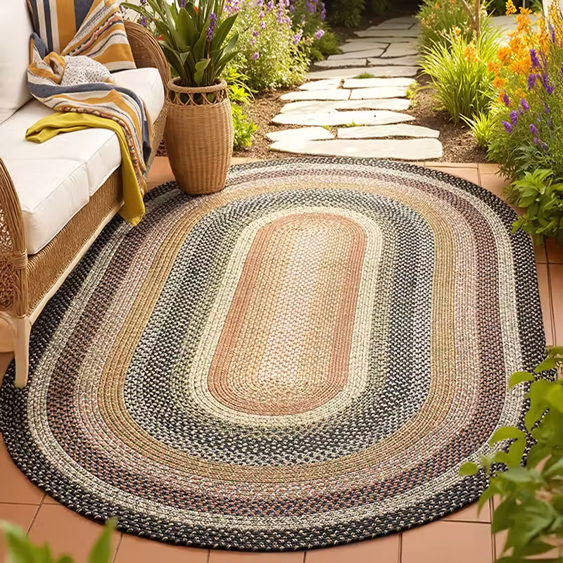 Washable Outdoor Woven Rug Series