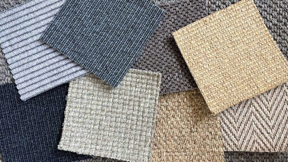 Water-repellent PP outdoor rugs compared to absorbent fiber rugs for durability.